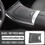 Center Console Panel Guard Leather Protector Film for Mercedes GLC 300 - Image 5