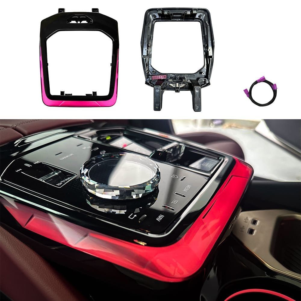 BMW 5 Series Crystal Center Console Ambient Light Premium Acrylic Design
